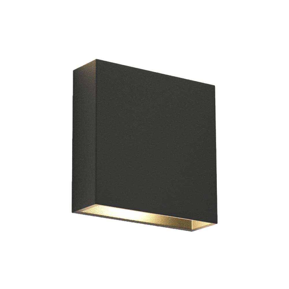 Yellowstone LED 4W 3000K Απλίκα Up-Down Adjustable Εξωτερικού Χώρου Ανθρακί IP65 D:12x12cm  - it-Lighting