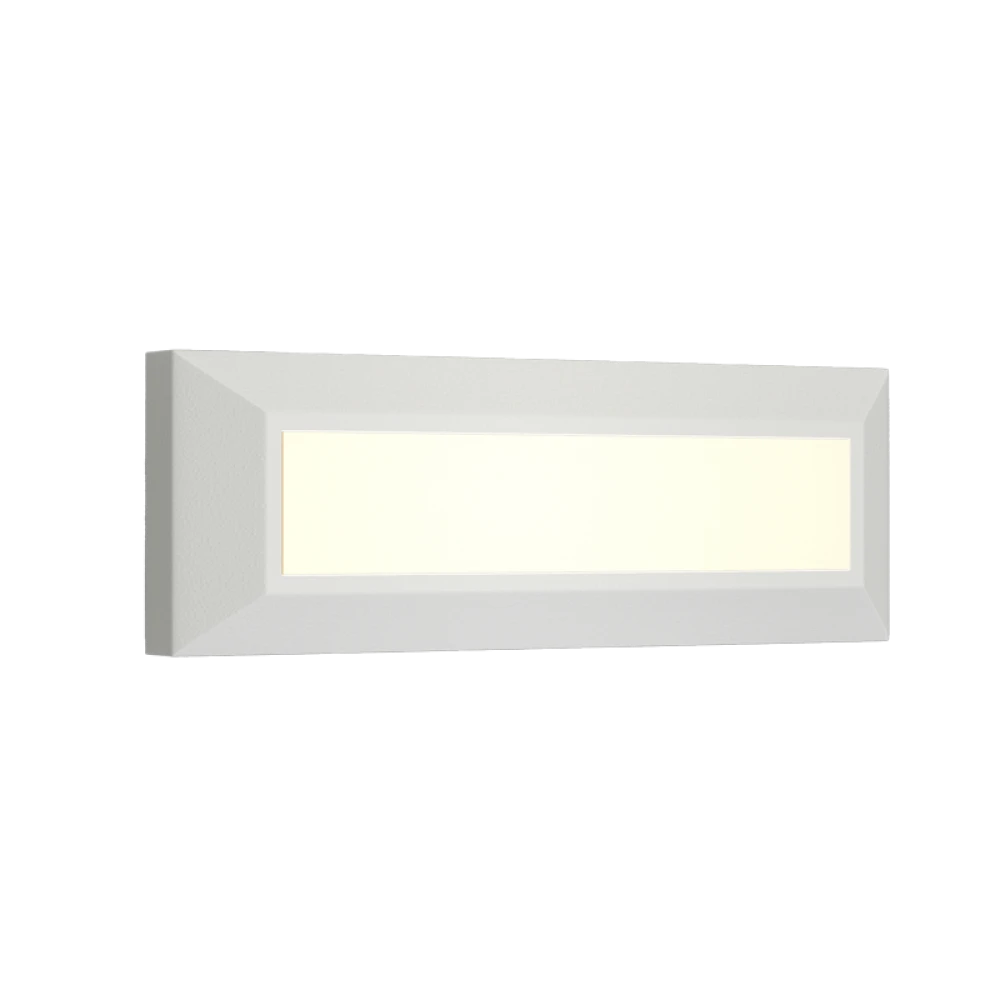 Willoughby LED 4W 3CCT Απλίκα Εξωτερικού Χώρου Λευκό D:22cmx8cm - it-Lighting