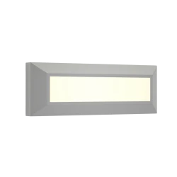 Willoughby LED 4W 3CCT Απλίκα Εξωτερικού Χώρου Γκρι D:22cmx8cm - it-Lighting