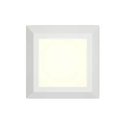 George LED 3.5W 3CCT Απλίκα Εξωτερικού Χώρου Λευκό IP65 D:12.4cmx12.4cm - it-Lighting