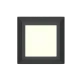 George LED 3.5W 3CCT Απλίκα Εξωτερικού Χώρου Ανθρακί IP65 D:12.4cmx12.4cm - it-Lighting