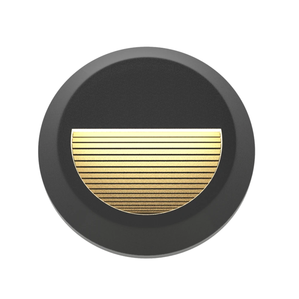 Maroon LED 2W 3CCT Απλίκα Εξωτερικού Χώρου Ανθρακί IP65 D:15cmx2.7cm - it-Lighting