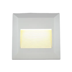 Salmon LED 2W 3CCT  Απλίκα Εξωτερικού Χώρου Λευκό IP65 D12.4x12.4cm - it-Lighting