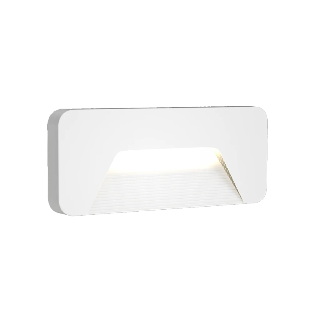 Kentucky LED 3W 3CCT Απλίκα Εξωτερικού Χώρου Λευκό IP65 D:22cmx8cm - it-Lighting