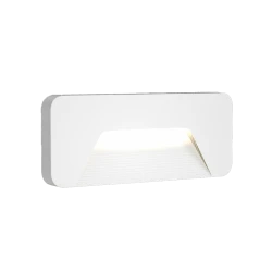 Kentucky LED 3W 3CCT Απλίκα Εξωτερικού Χώρου Λευκό IP65 D:22cmx8cm - it-Lighting