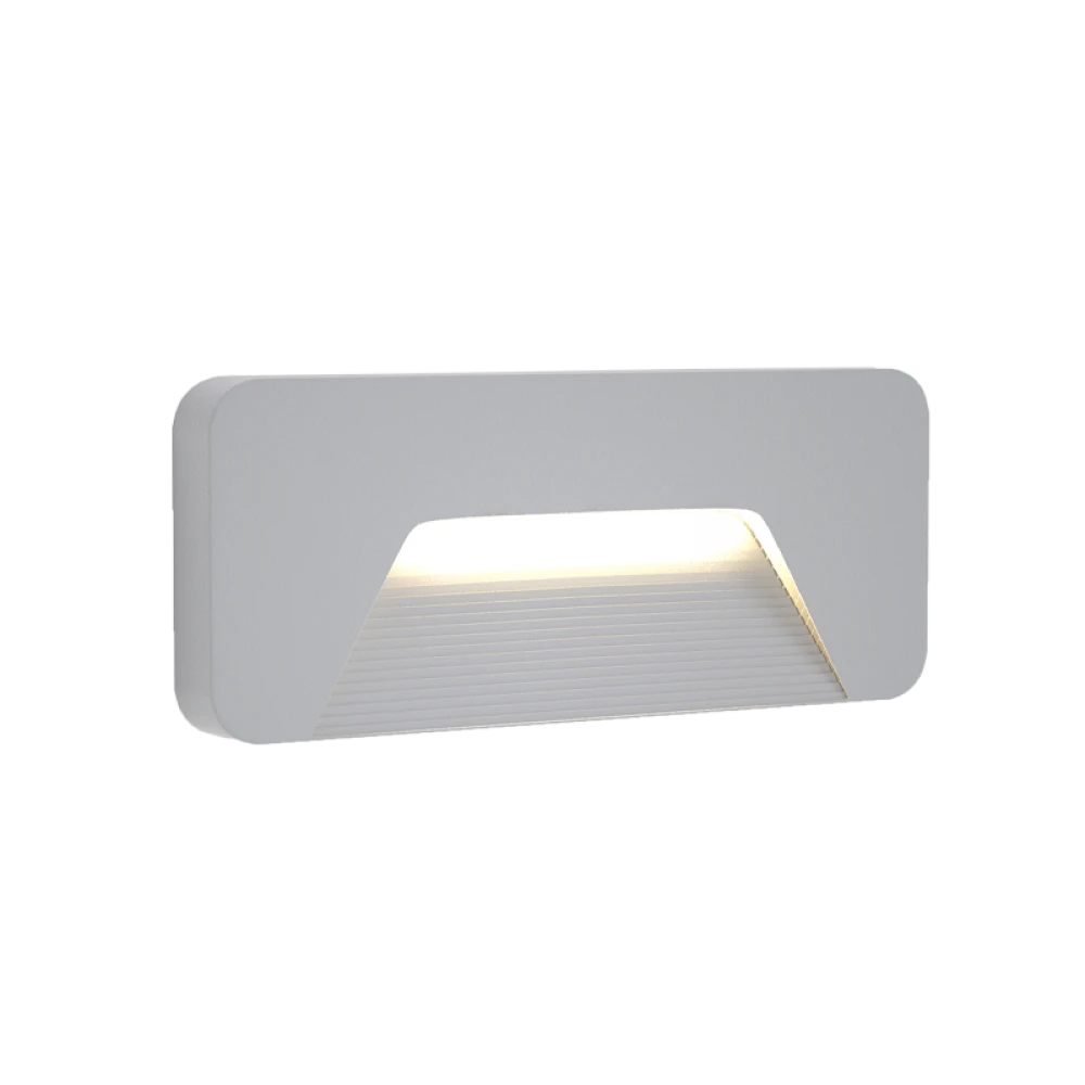 Kentucky LED 3W 3CCT Απλίκα Εξωτερικού Χώρου Γκρι IP65 D:22cmx8cm - it-Lighting