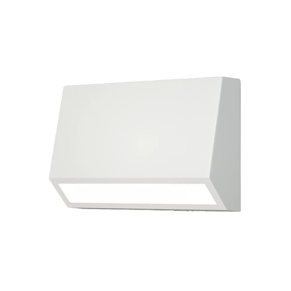 LED 3W 3CCT Απλίκα Εξωτερικού Χώρου Λευκό IP65 D10cmx7cm - it-Lighting