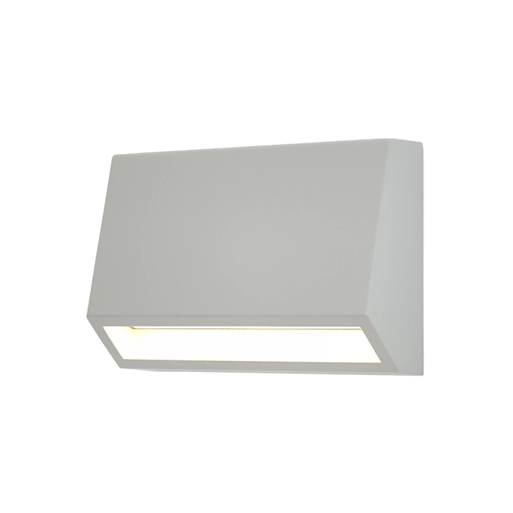 LED 3W 3CCT Απλίκα Εξωτερικού Χώρου Γκρι IP65 D10cmx7cm - it-Lighting