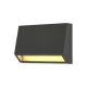 LED 3W 3CCT Απλίκα Εξωτερικού Χώρου Ανθρακί IP65 D10cmx7cm - it-Lighting