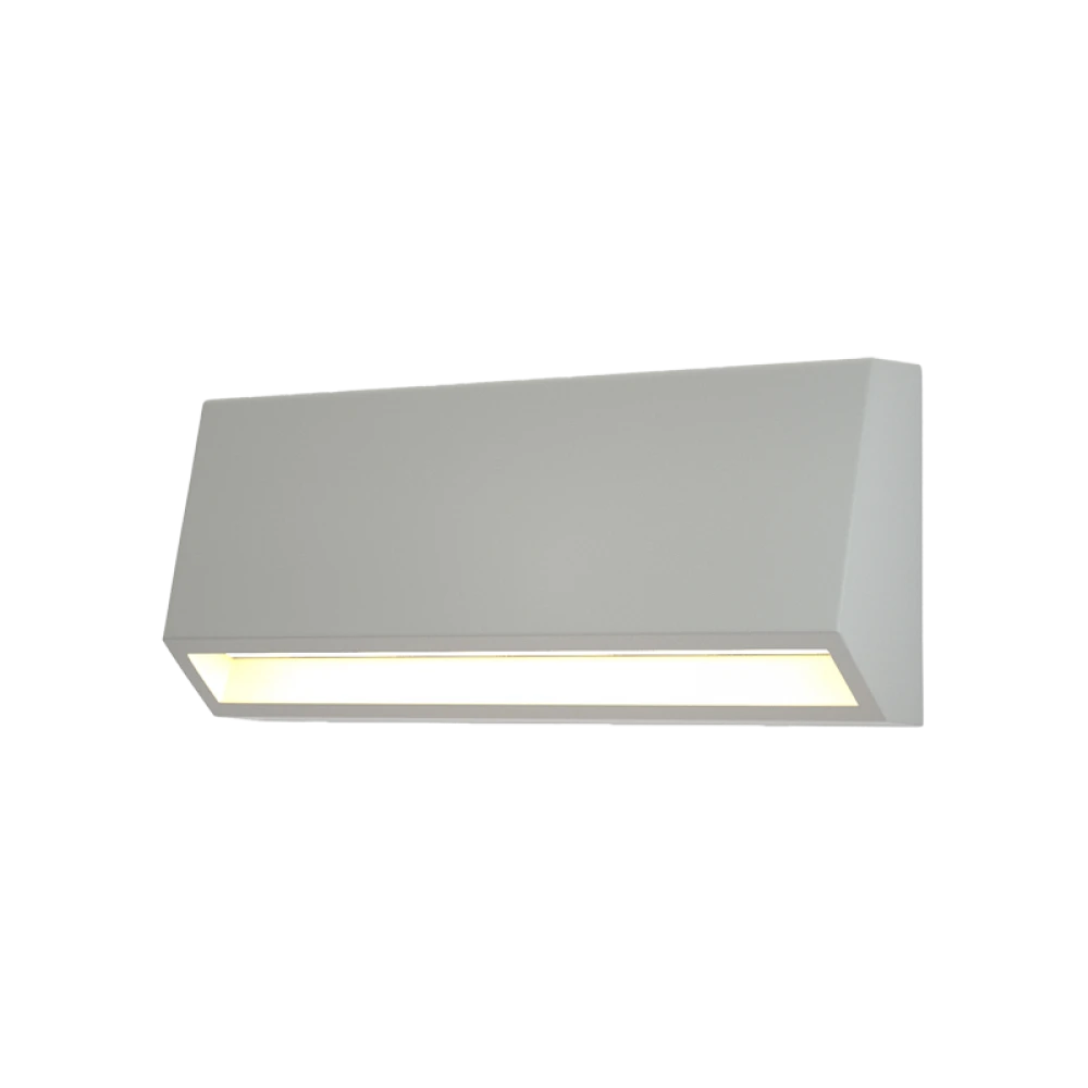 LED 3W 3CCT Απλίκα Εξωτερικού Χώρου Γκρι IP65 D16cmx7cm - it-Lighting