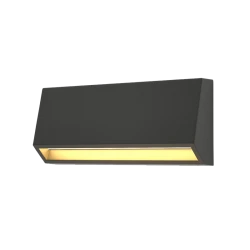 LED 3W 3CCT Απλίκα Εξωτερικού Χώρου Ανθρακί IP65 D16cmx7cm - it-Lighting