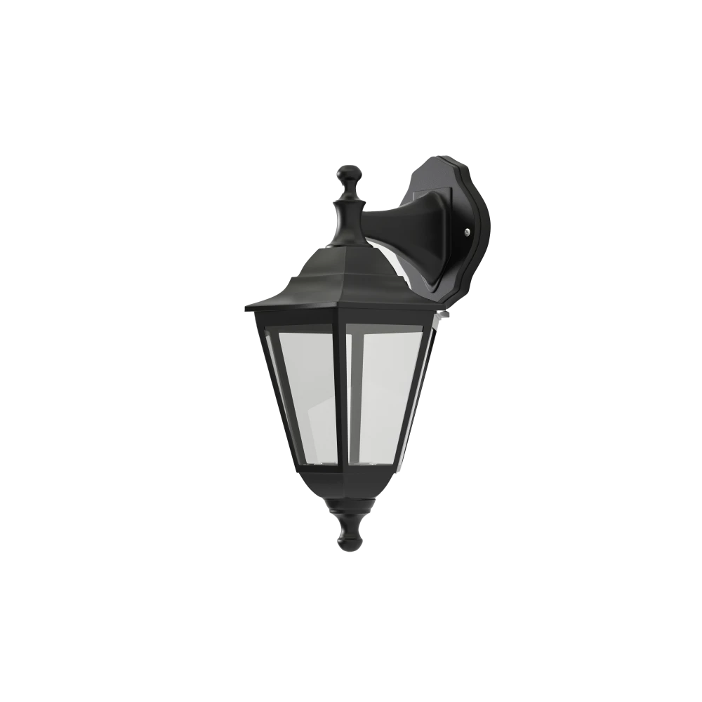 Redfish 1xE27 Απλίκα Εξωτερικού Χώρου Μαύρη IP44 D:36x23.5cm - it-Lighting