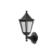 Redfish 1xE27 Απλίκα Εξωτερικού Χώρου Μαύρη IP44 D:36x23.5cm - it-Lighting