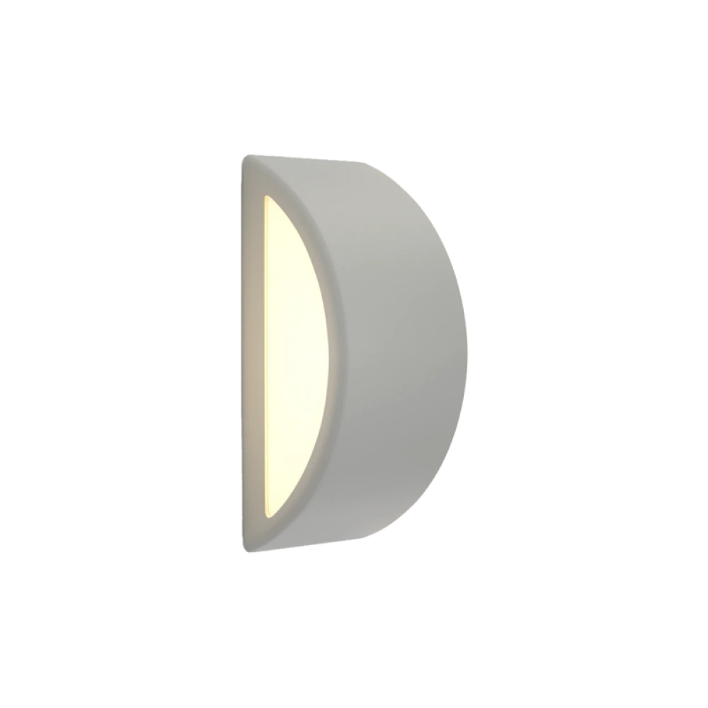 Clear 1xE27 Απλίκα Εξωτερικού Χώρου Up-Down Γκρι E27 D:32cmx13cm - it-Lighting