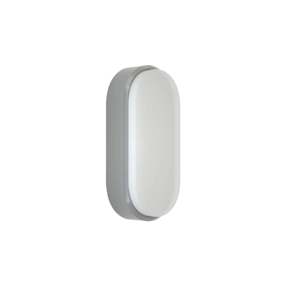 Echo LED 15W 3CCT Φωτιστικό Τοίχου Εξωτερικού Χώρου Γκρι IP65 D:23cm x 10.5cm - it-Lighting