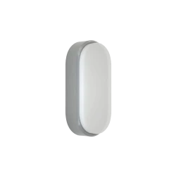 Echo LED 15W 3CCT Φωτιστικό Τοίχου Εξωτερικού Χώρου Γκρι IP65 D:23cm x 10.5cm - it-Lighting