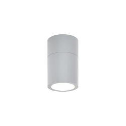 Chelan 1xGU10 Φωτιστικό Σποτ Εξωτερικού Χώρου Γκρι IP44 D:10.3cm x 6cm - it-Lighting