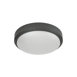 Echo LED 15W 3CCT Φωτιστικό Οροφής Εξωτερικού Χώρου Ανθρακί D:21cm x 6cm - it-Lighting