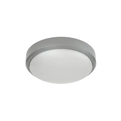 Echo LED 15W 3CCT Φωτιστικό Οροφής Εξωτερικού Χώρου Γκρι D:21cm x 6cm - it-Lighting