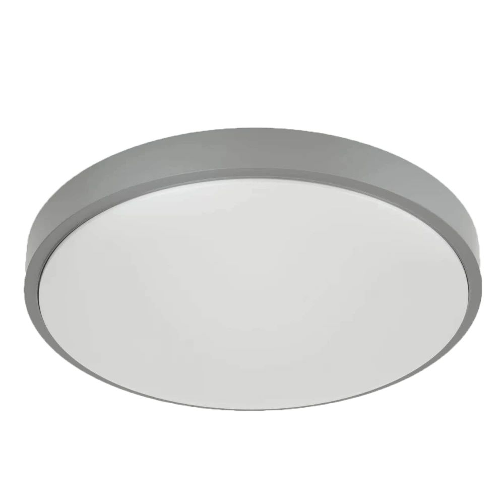 Torch LED 18W 3CCT Φωτιστικό Οροφής Εξωτερικού Χώρου Γκρι IP65 D:28x5,3cm - it-Lighting