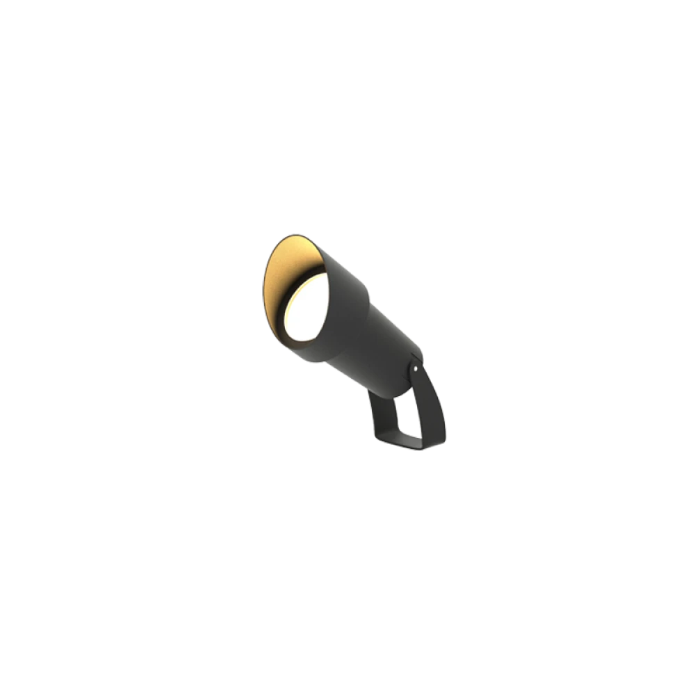 Shafer 1xGU10 Φωτιστικό Εδάφους Ανθρακί IP65 D:27cmx18cm - it-Lighting