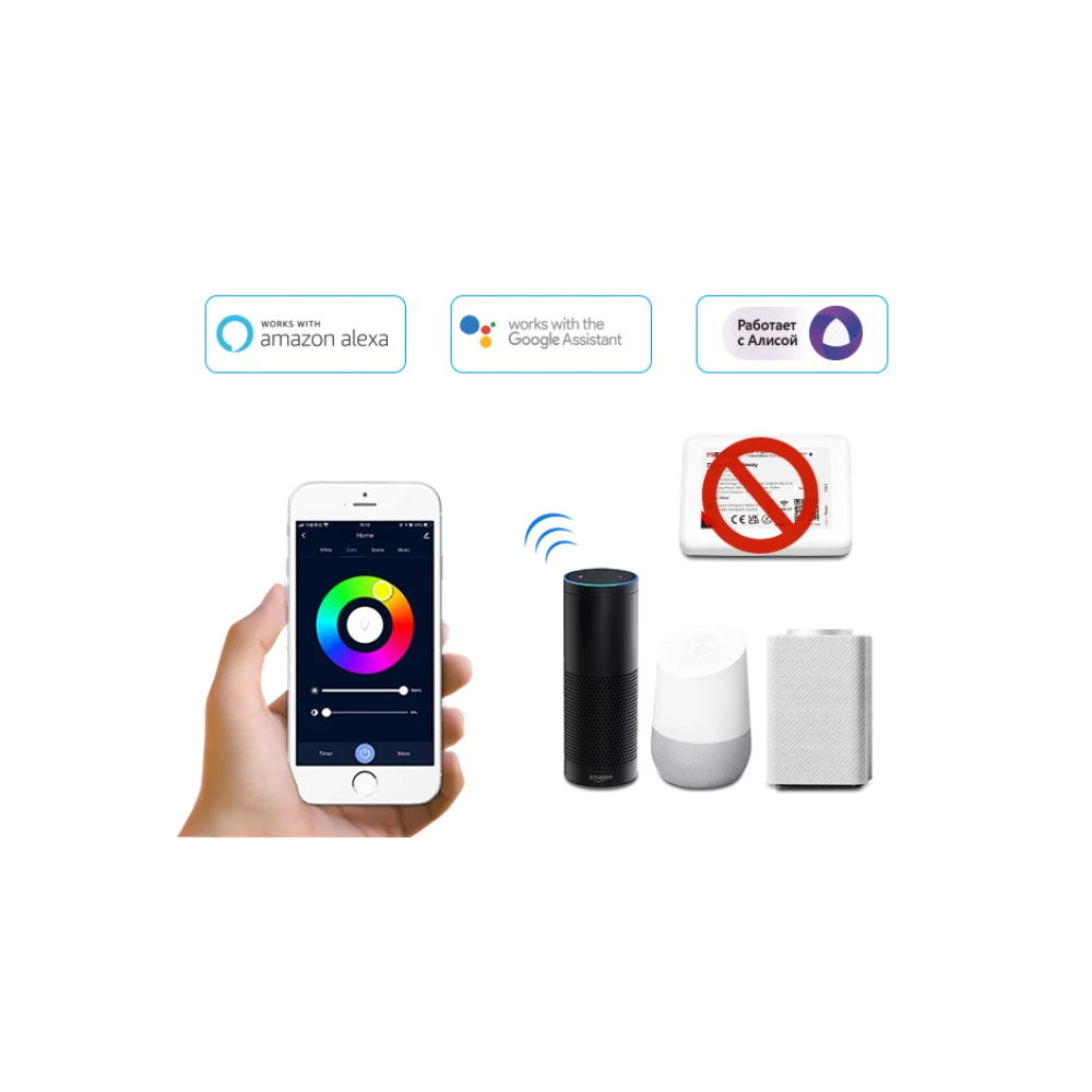  (WiFi + 2.4G) Mi-Light 5 in 1 LED Strip Controller RGB / RGBW / CCT SW5