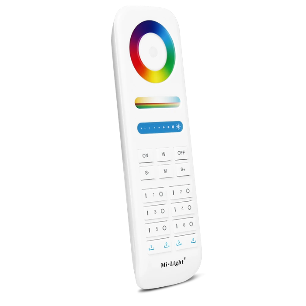 Mi-Light FUT089S 6-Zone RGB+CCT Remote
