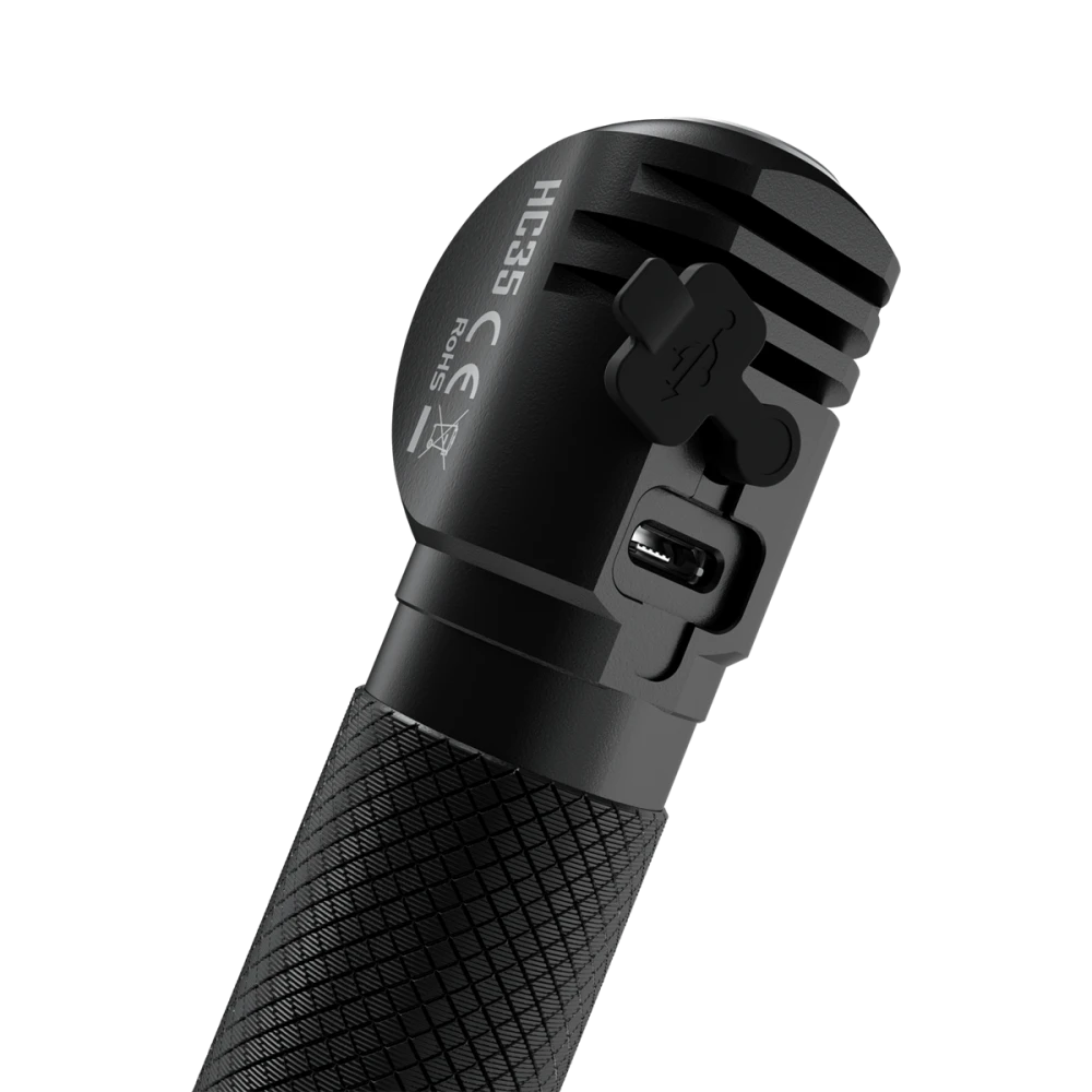 ΦΑΚΟΣ LED NITECORE HEADLAMP HC35, Rechargable 2700Lumens + 4000ma 21700 batt