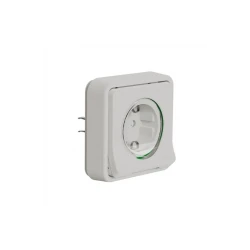 Mureva Styl πρίζα σούκο ασφαλείας χωνευτή Λευκή IP55 - SCHNEIDER ELECTRIC