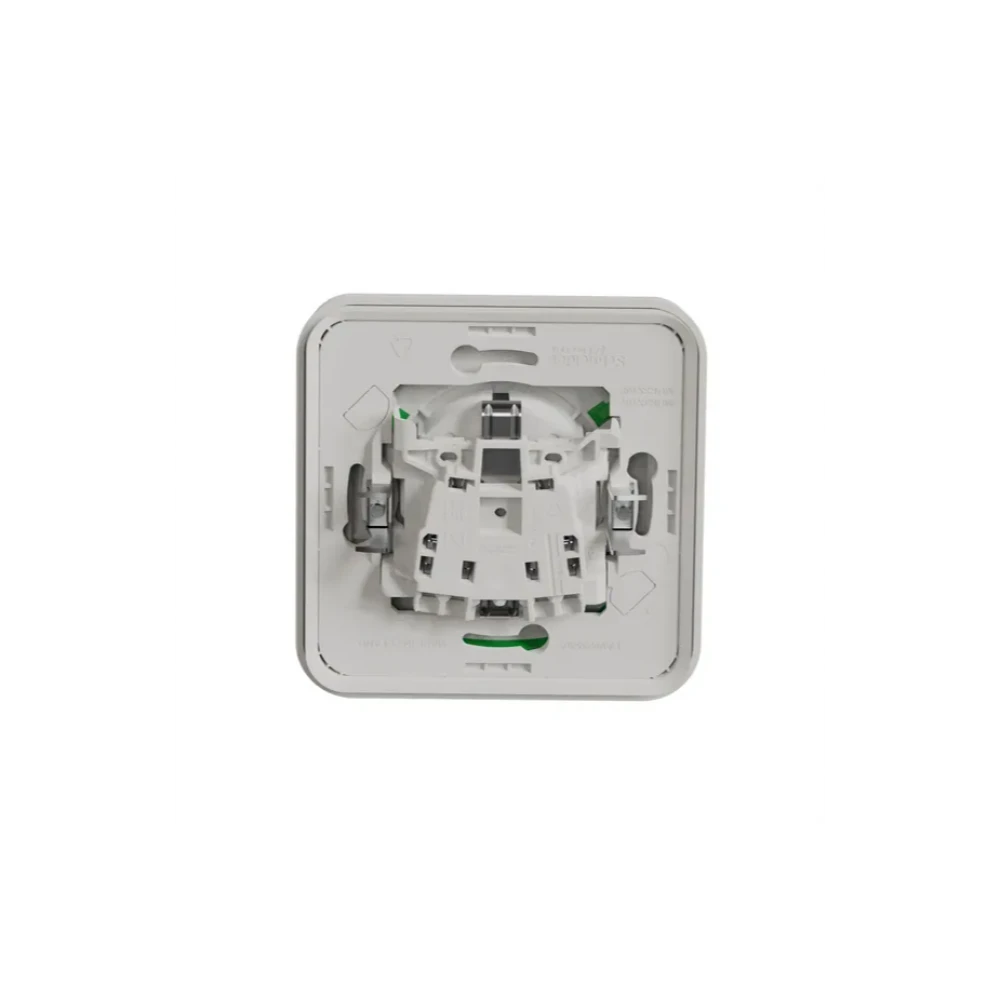 Mureva Styl πρίζα σούκο ασφαλείας χωνευτή Λευκή IP55 - SCHNEIDER ELECTRIC