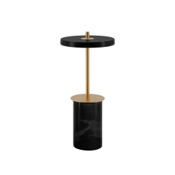 LED Πορτατίφ Portable από Μάρμαρο - Asteria Move Mini Dimmable - Black marble by UMAGE