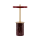 LED Πορτατίφ Portable από Μάρμαρο - Asteria Move Mini Dimmable - Red marble by UMAGE