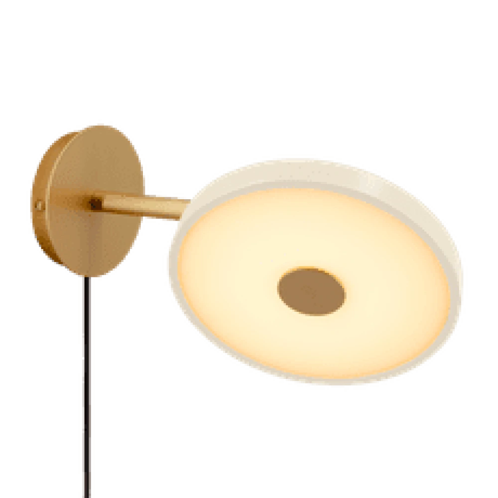 LED Φωτιστικό Τοίχου 12W 2700K CRI91 Asteria Short - Pearl White - UMAGE