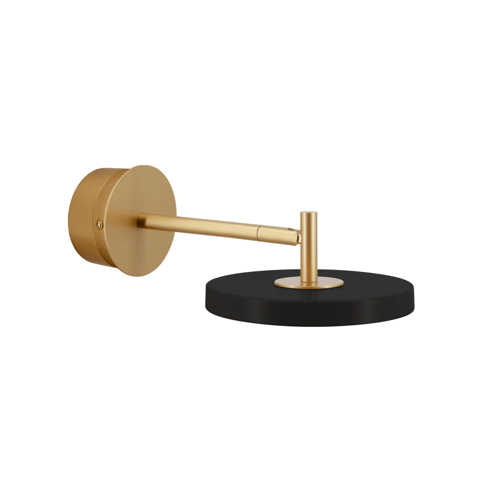 LED Φωτιστικό Τοίχου 12W 2700K CRI91 Asteria Short - Black - UMAGE