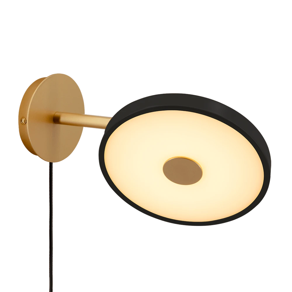 LED Φωτιστικό Τοίχου 12W 2700K CRI91 Asteria Short - Black - UMAGE