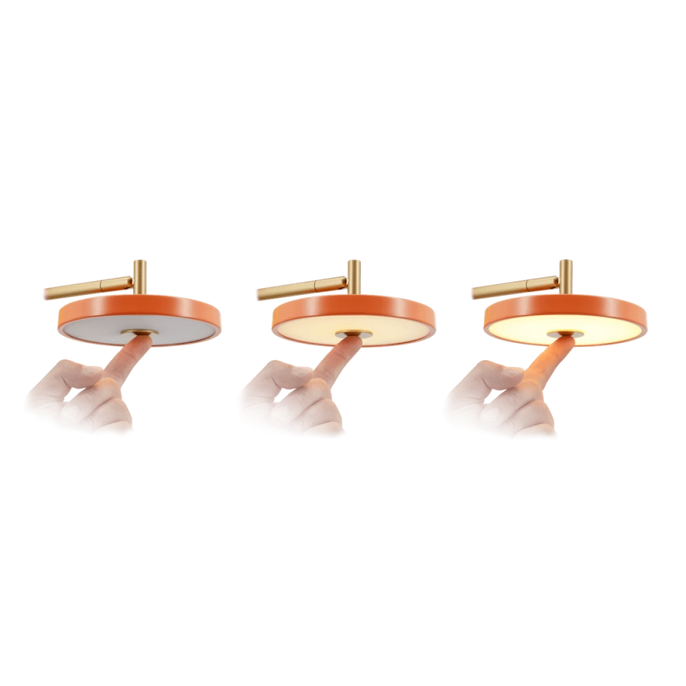 LED Φωτιστικό Τοίχου 12W 2700K CRI91 Asteria Short - Nuance orange - UMAGE