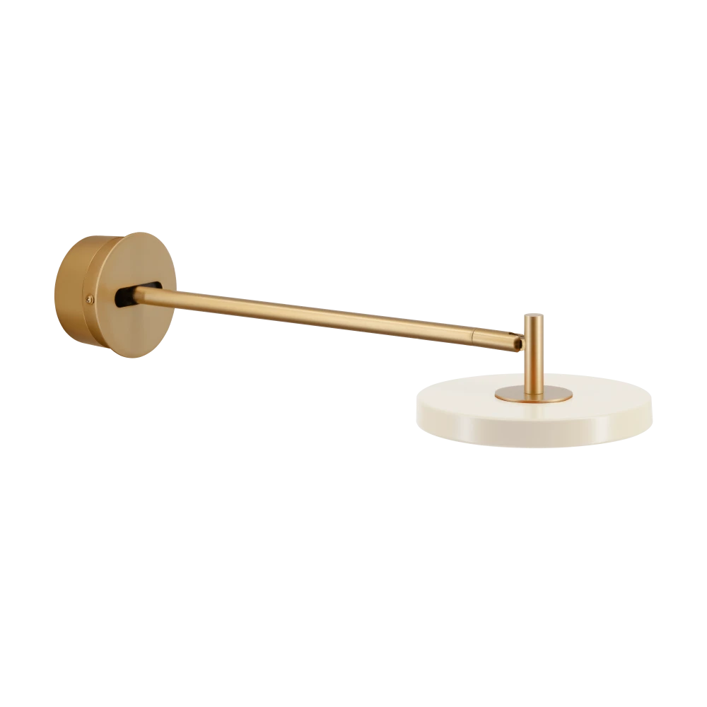 LED Φωτιστικό Τοίχου 12W 2700K CRI91 Asteria Wall Long - Pearl White - UMAGE