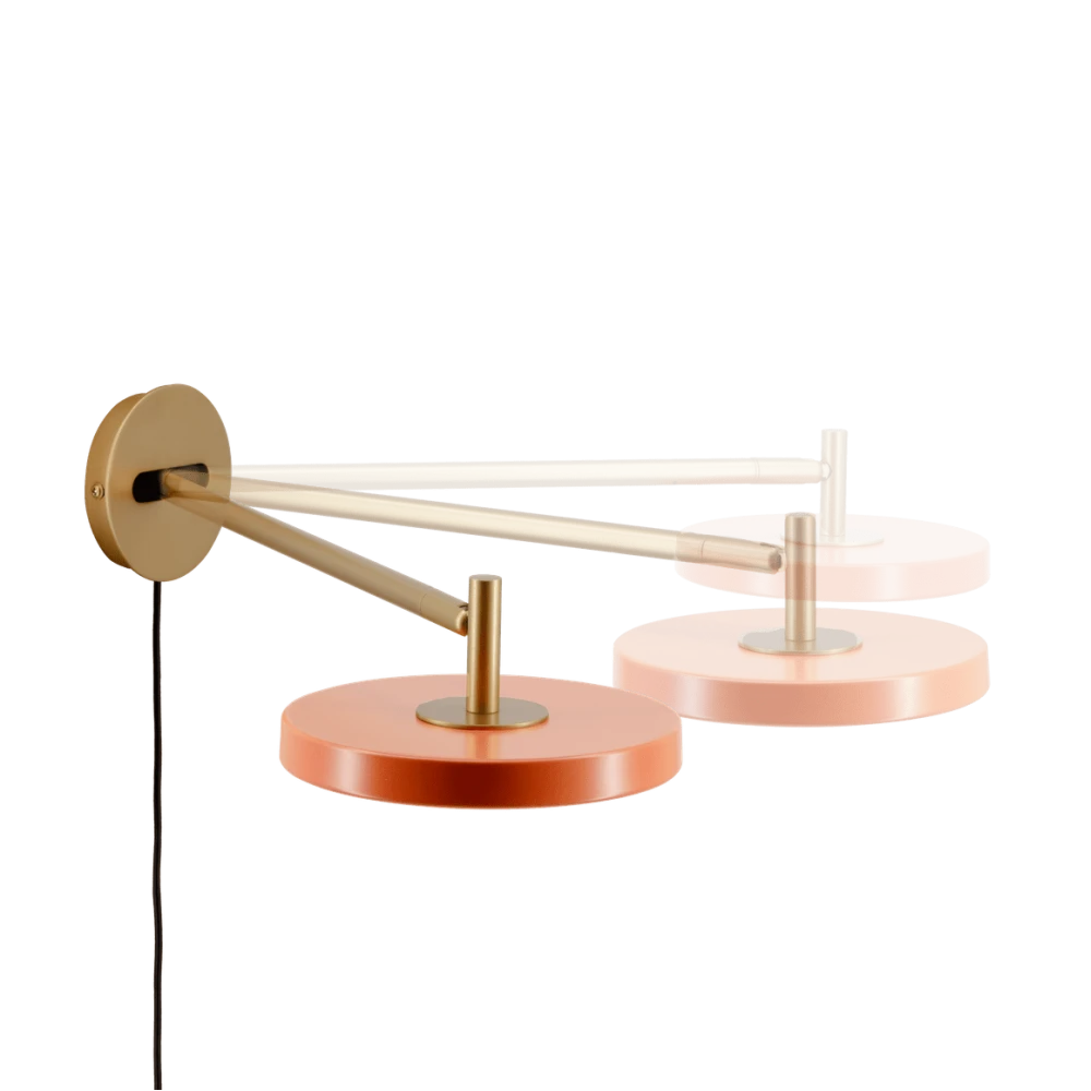 LED Φωτιστικό Τοίχου 12W 2700K CRI91 Asteria Wall Long - Nuance Orange - UMAGE