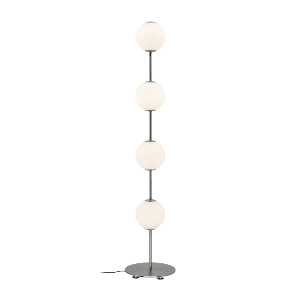 LED Φωτιστικό Δαπέδου Από Γυαλί 29W CRI91 Dimmable - Audrey Floor Steel- by UMAGE