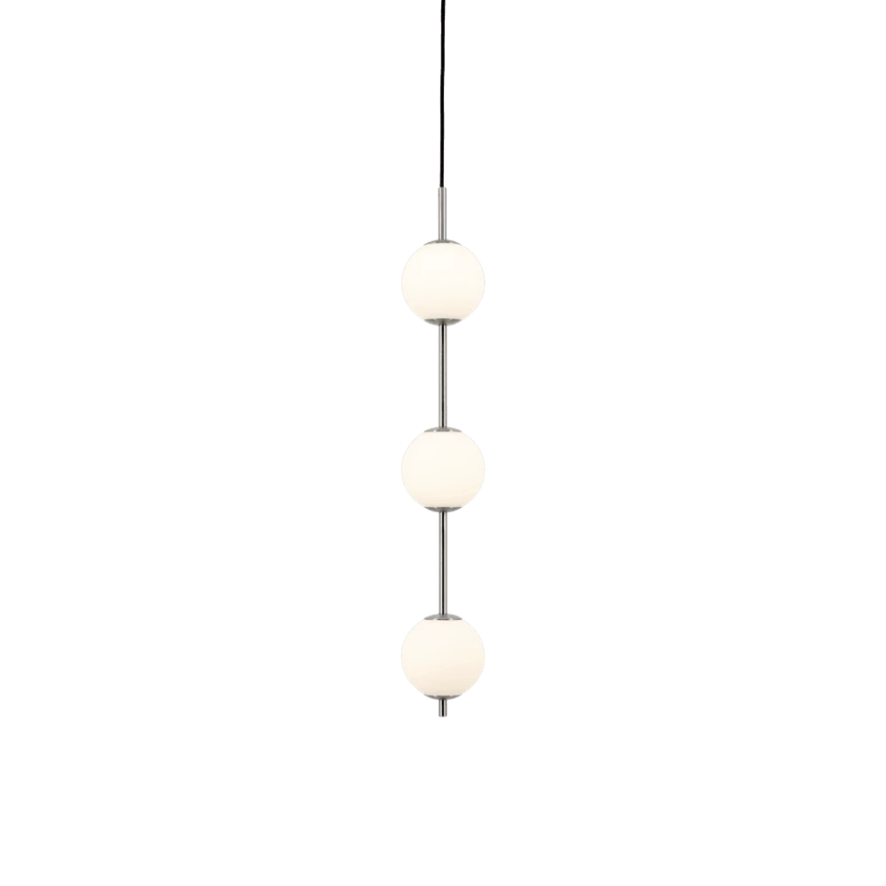 LED Κρεμαστό Φωτιστικό Από Γυαλί STEEL 18W CRI91 Dimmable - Audrey 3 - by UMAGE