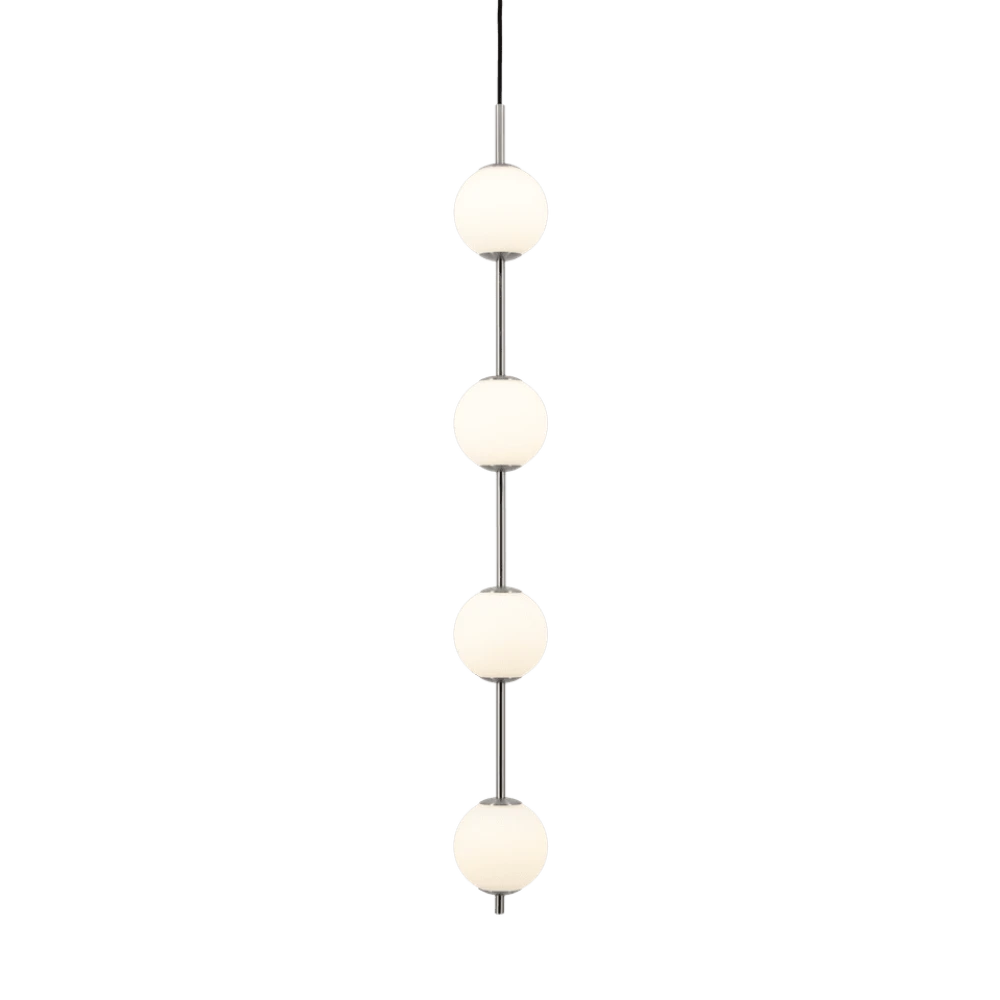 LED Κρεμαστό Φωτιστικό Από Γυαλί STEEL 24W CRI91 Dimmable - Audrey 4 - by UMAGE