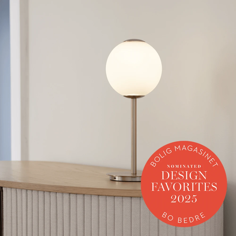 LED Πορτατίφ Από Γυαλί 9W CRI91 Dimmable - Audrey table - by UMAGE