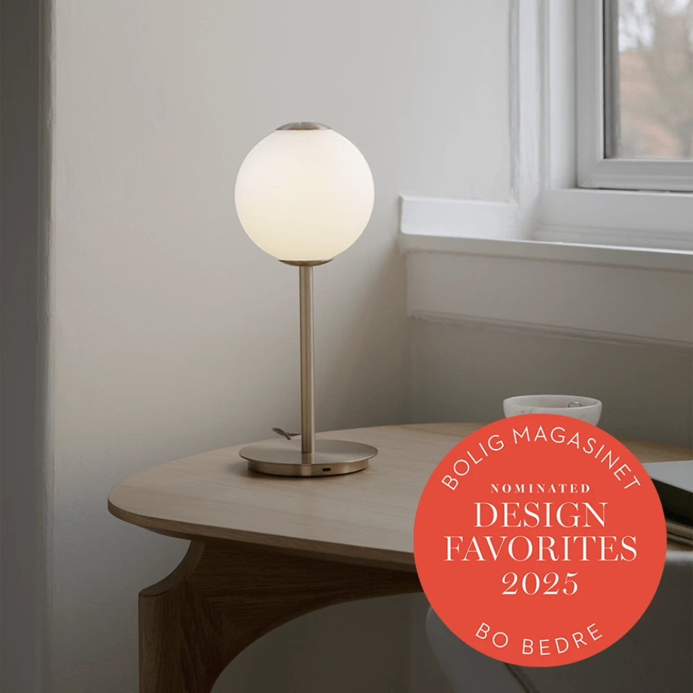 LED Πορτατίφ Από Γυαλί 9W CRI91 Dimmable - Audrey table - by UMAGE