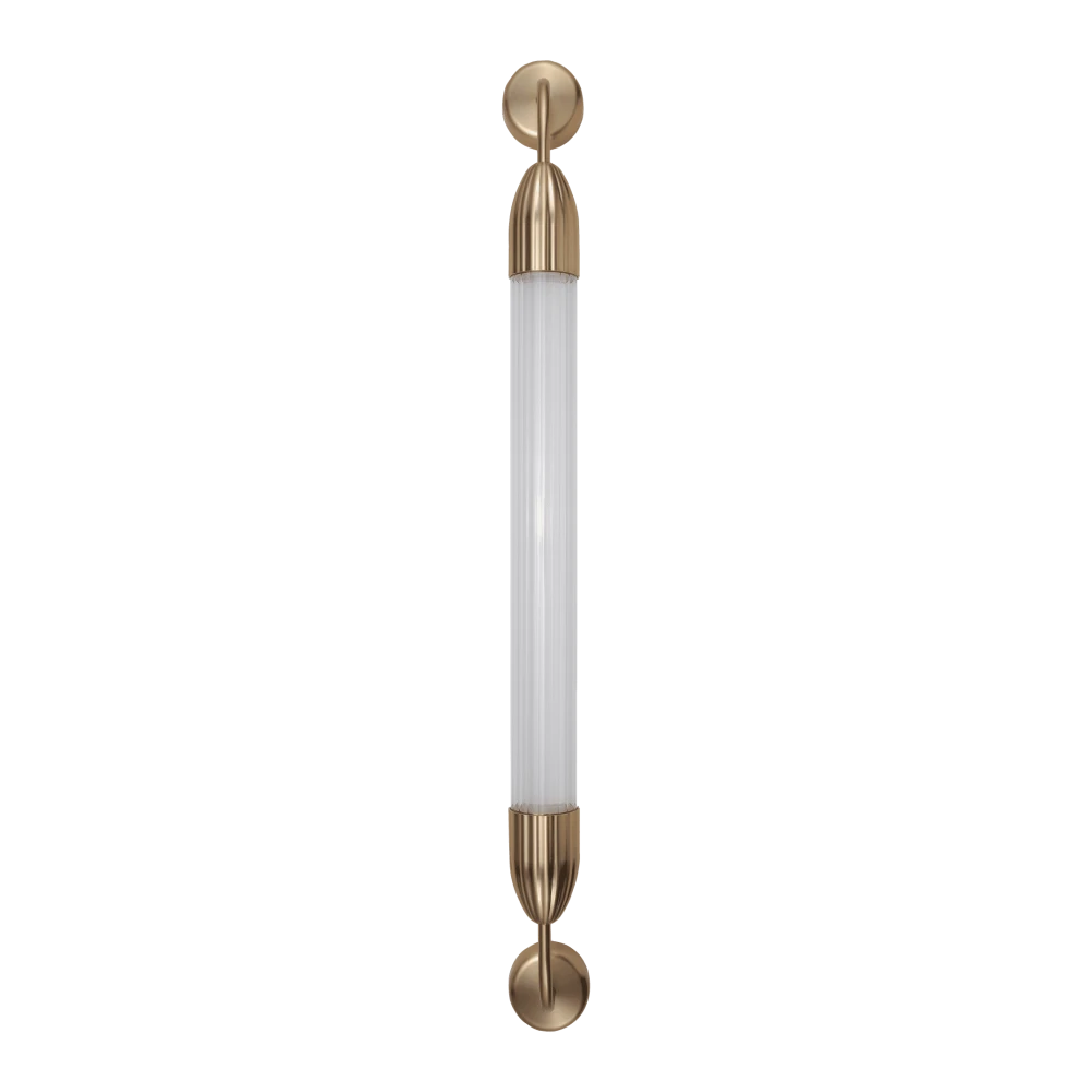 Φωτιστικό Τοίχου 1xGU10 Lemon Squeeze long single - Plated brass - by UMAGE