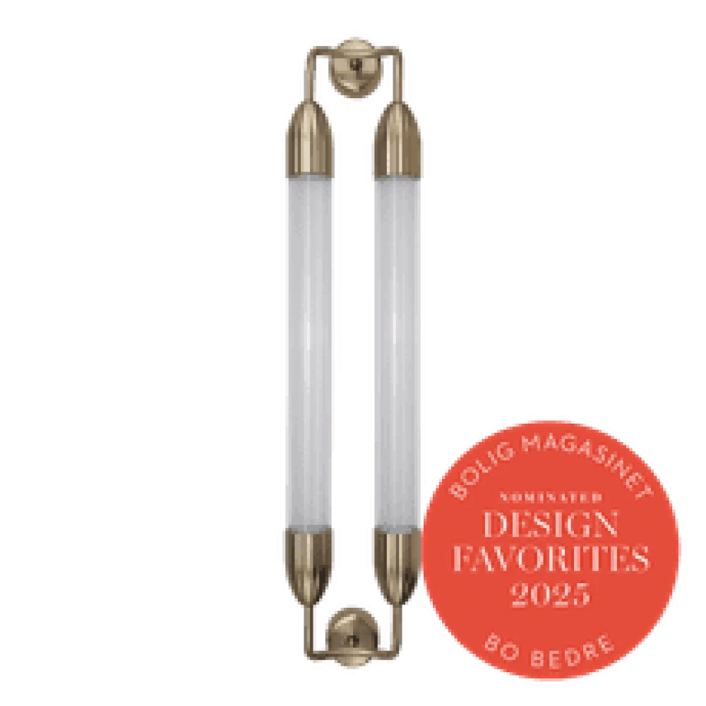 Φωτιστικό Τοίχου 2xGU10 Lemon Squeeze long double - Plated brass - by UMAGE