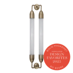 Φωτιστικό Τοίχου 2xGU10 Lemon Squeeze long double - Plated brass - by UMAGE