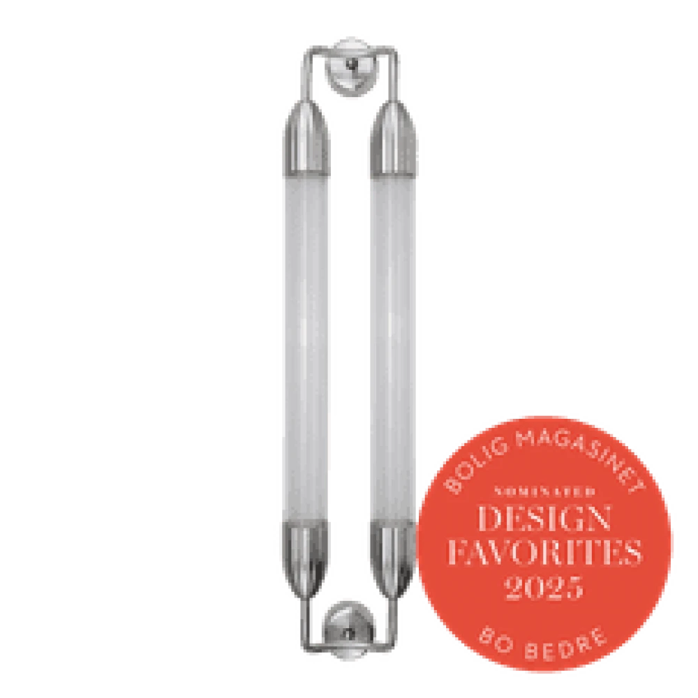 Φωτιστικό Τοίχου 2xGU10 Lemon Squeeze long double - Polished steel - by UMAGE