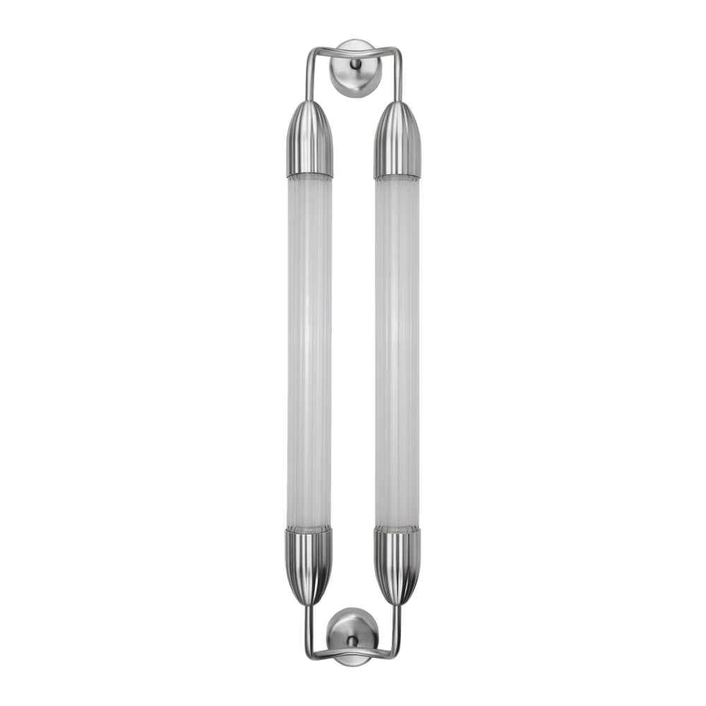 Φωτιστικό Τοίχου 2xGU10 Lemon Squeeze long double - Polished steel - by UMAGE