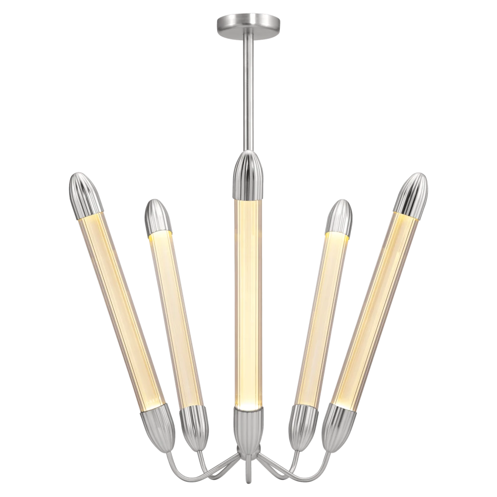 Φωτιστικό Οροφής 5xGU10 Lemon Squeeze Long - Polished steel - by UMAGE