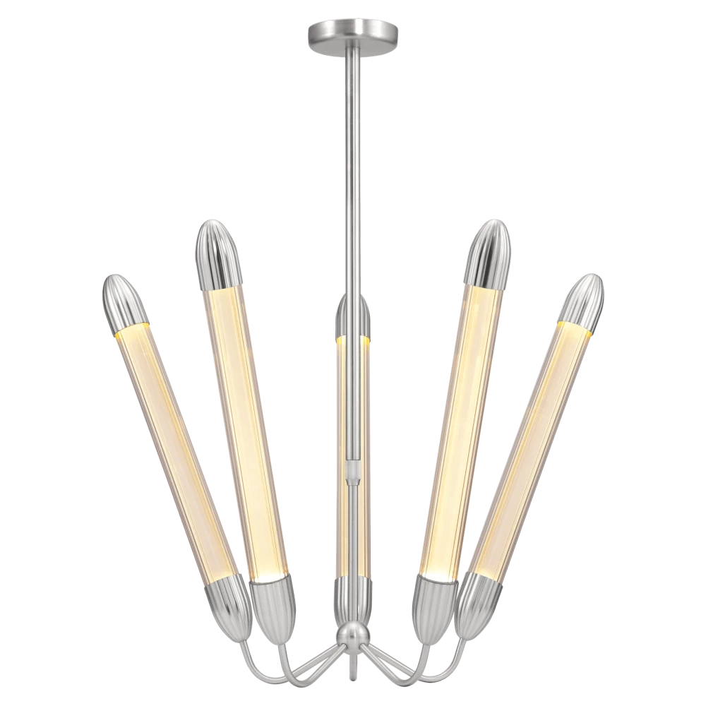 Φωτιστικό Οροφής 5xGU10 Lemon Squeeze Long - Polished steel - by UMAGE